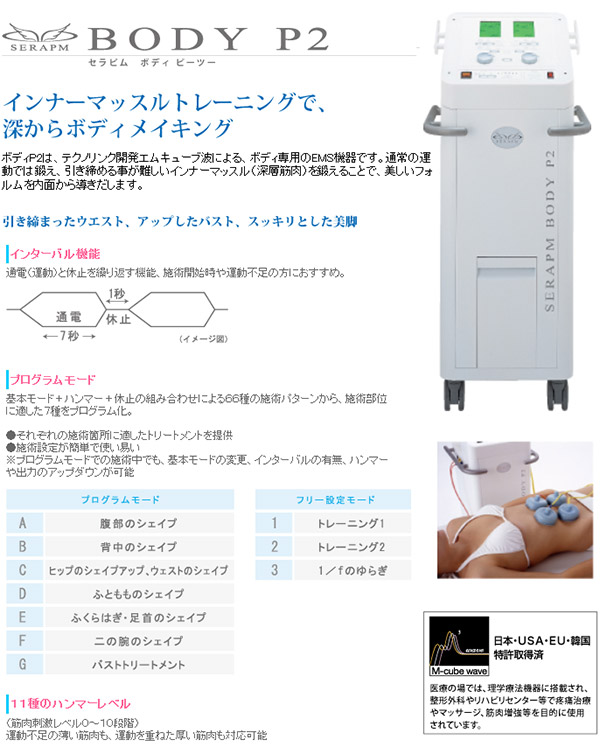 SERAPM BODY P2（セラピム　ボディP2） 